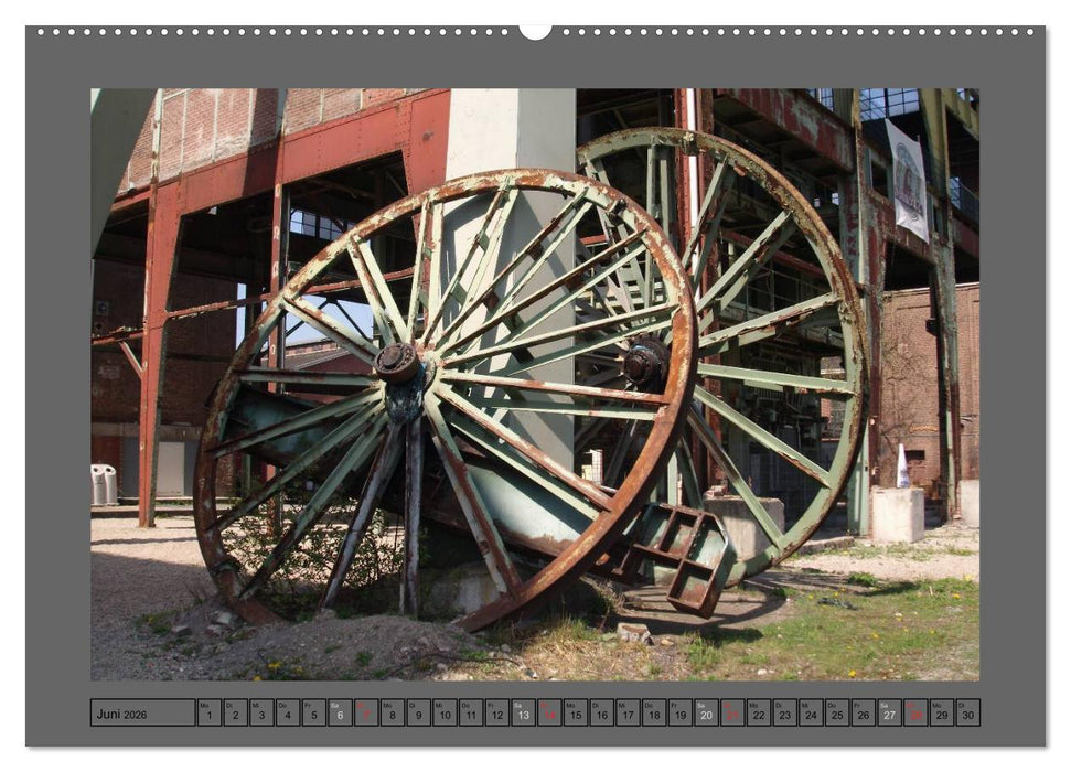 Zeche Ewald in Herten (CALVENDO Wandkalender 2026)