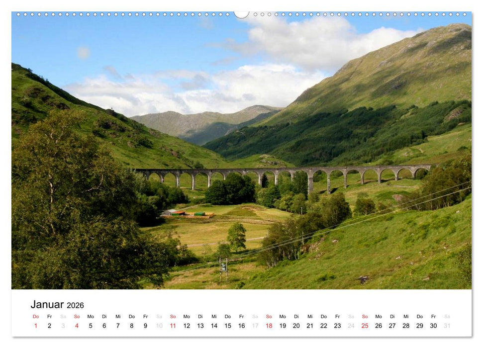 Western Highlands - Schottland (CALVENDO Wandkalender 2026)