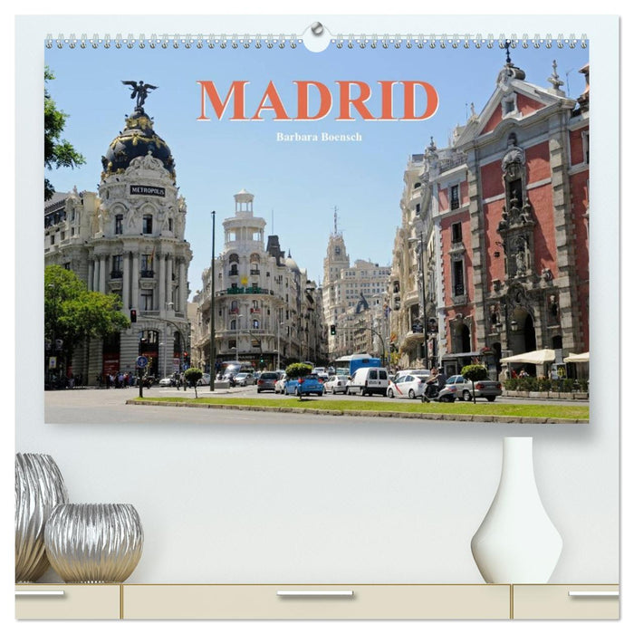 Madrid (CALVENDO Premium Wandkalender 2026)