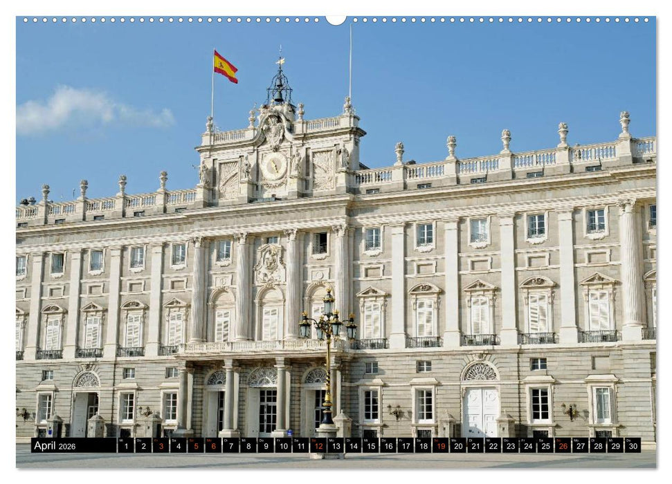 Madrid (CALVENDO Premium Wandkalender 2026)