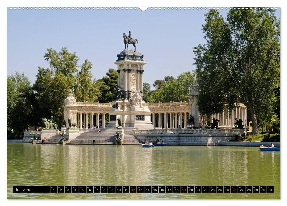 Madrid (CALVENDO Premium Wandkalender 2026)