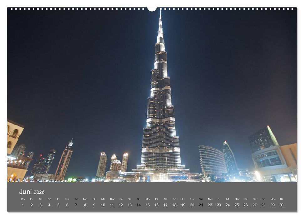Dubai (CALVENDO Wandkalender 2026)