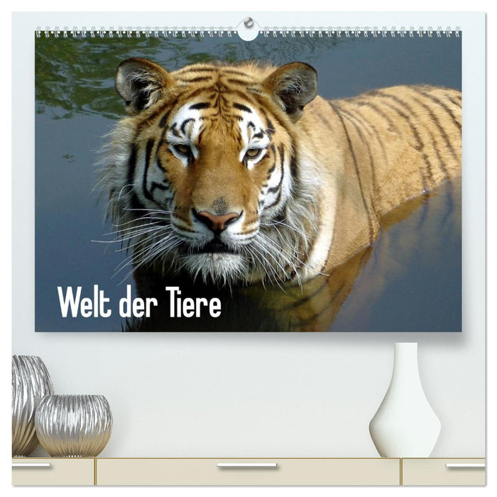 Welt der Tiere (CALVENDO Premium Wandkalender 2026)