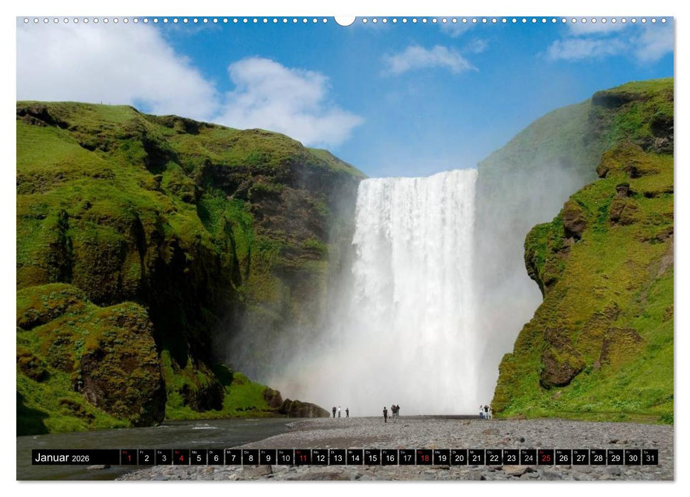 Island (CALVENDO Premium Wandkalender 2026)