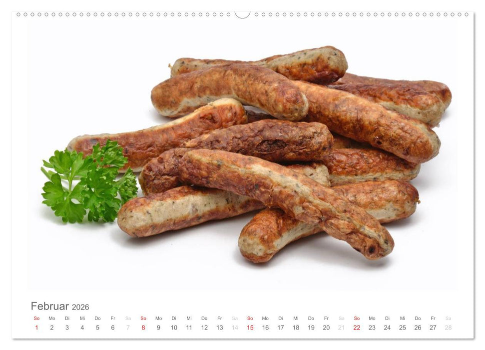 Alles Wurst (CALVENDO Premium Wandkalender 2026)