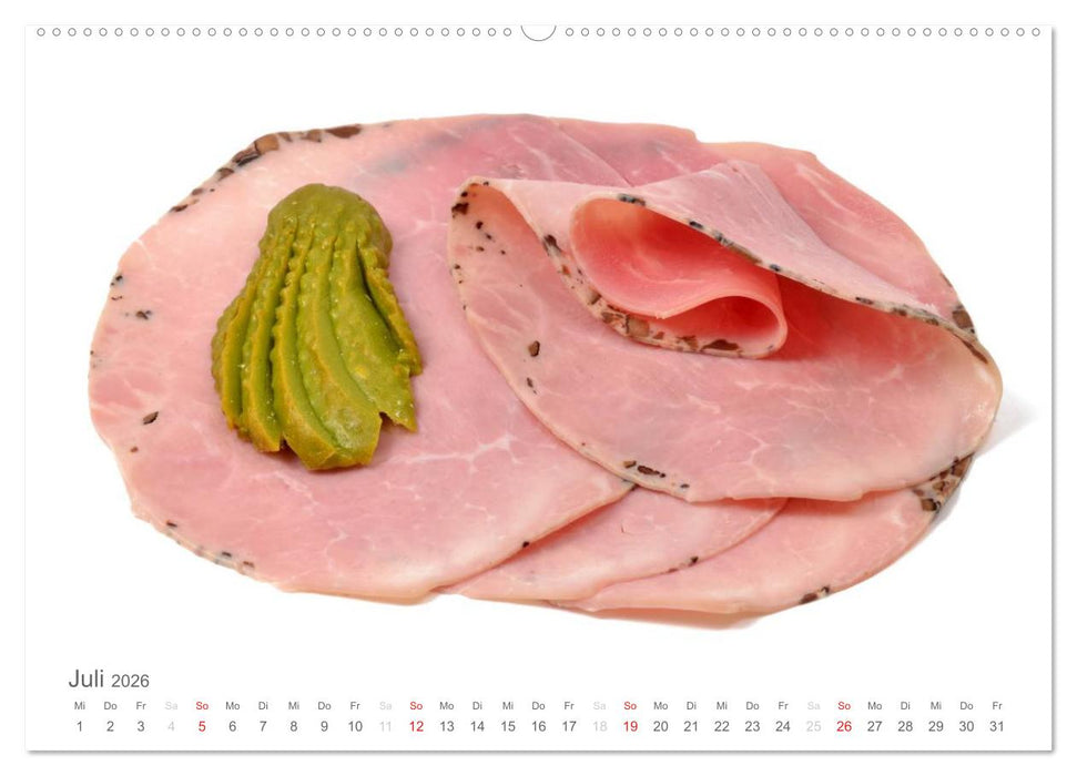 Alles Wurst (CALVENDO Premium Wandkalender 2026)
