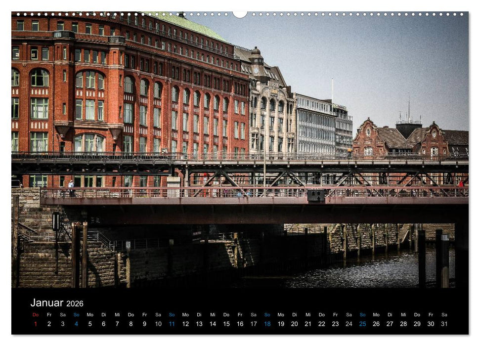 Hamburg (CALVENDO Premium Wandkalender 2026)