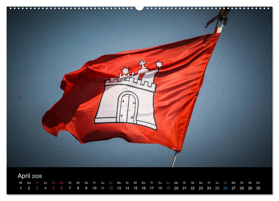 Hamburg (CALVENDO Premium Wandkalender 2026)