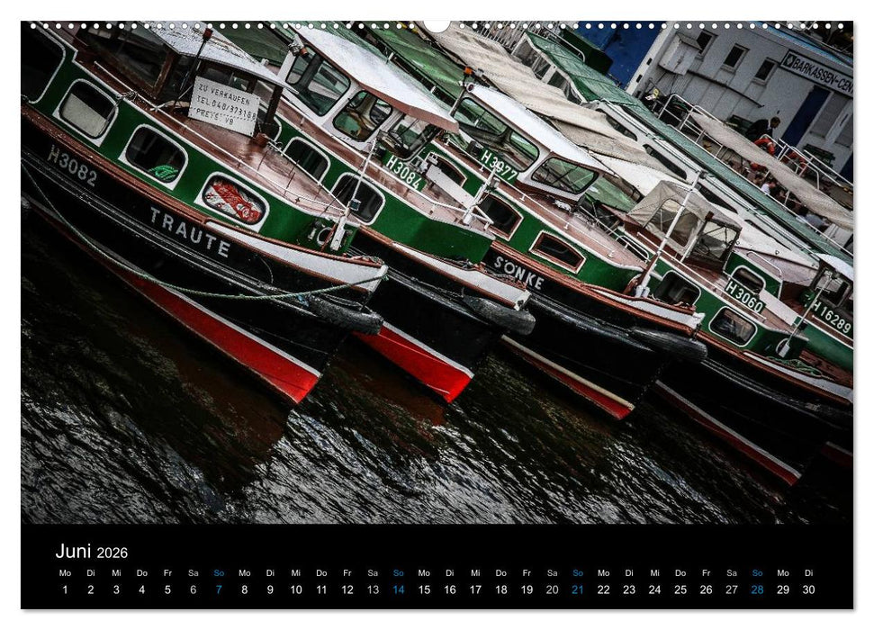 Hamburg (CALVENDO Premium Wandkalender 2026)