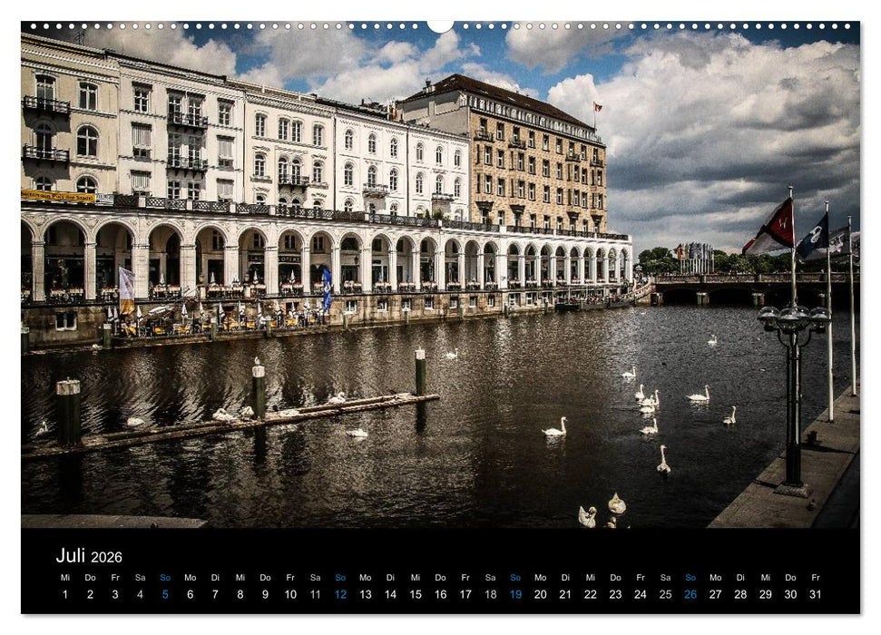 Hamburg (CALVENDO Premium Wandkalender 2026)