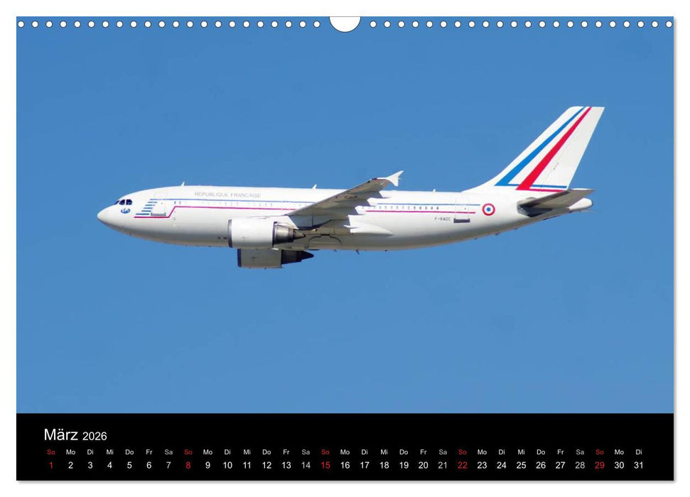 Militär - Flugzeuge (CALVENDO Wandkalender 2026)