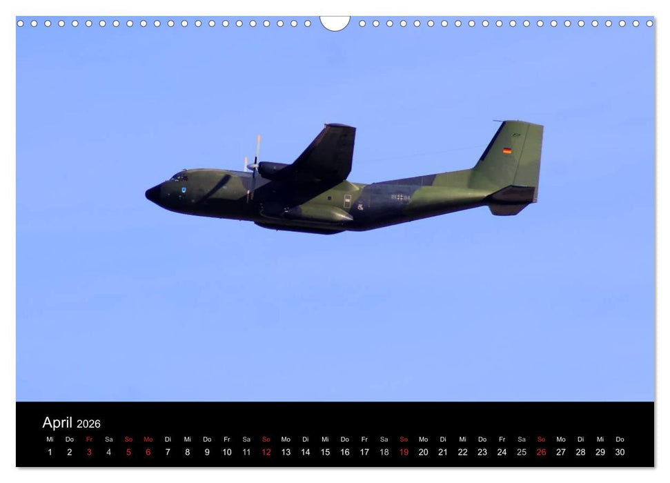 Militär - Flugzeuge (CALVENDO Wandkalender 2026)