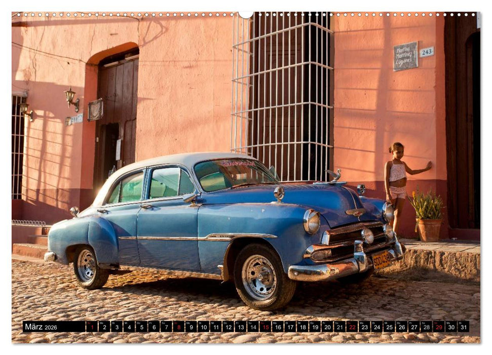 Classic Cars of Cuba (CALVENDO Wandkalender 2026)