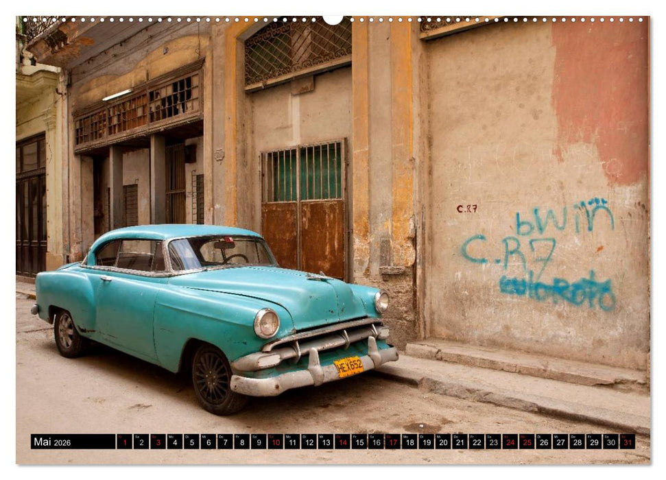 Classic Cars of Cuba (CALVENDO Wandkalender 2026)