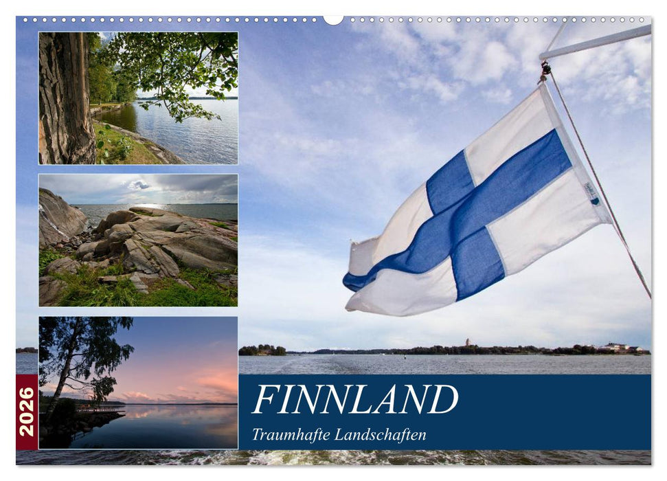 FINNLAND Traumhafte Landschaften (CALVENDO Wandkalender 2026)
