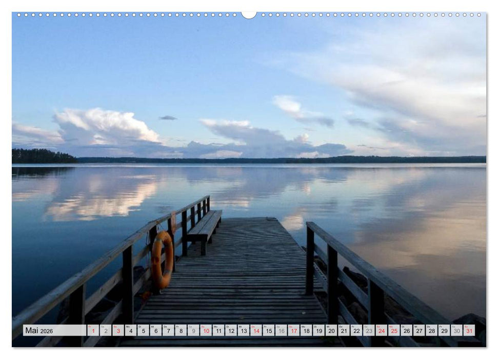 FINNLAND Traumhafte Landschaften (CALVENDO Wandkalender 2026)