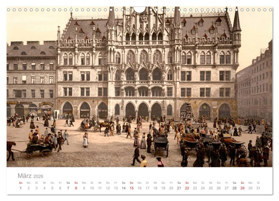 Deutschland um 1900 (CALVENDO Wandkalender 2026)