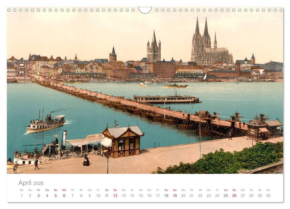 Deutschland um 1900 (CALVENDO Wandkalender 2026)