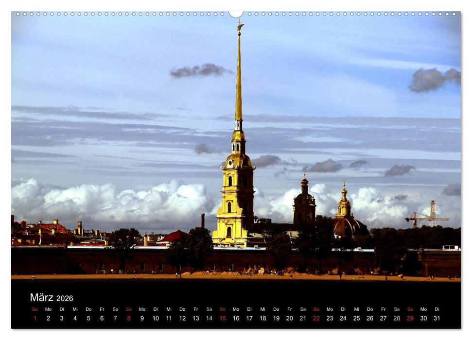 St. Petersburg (CALVENDO Premium Wandkalender 2026)