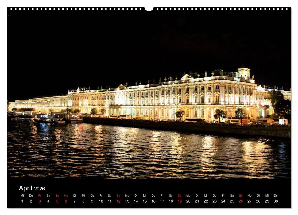 St. Petersburg (CALVENDO Premium Wandkalender 2026)
