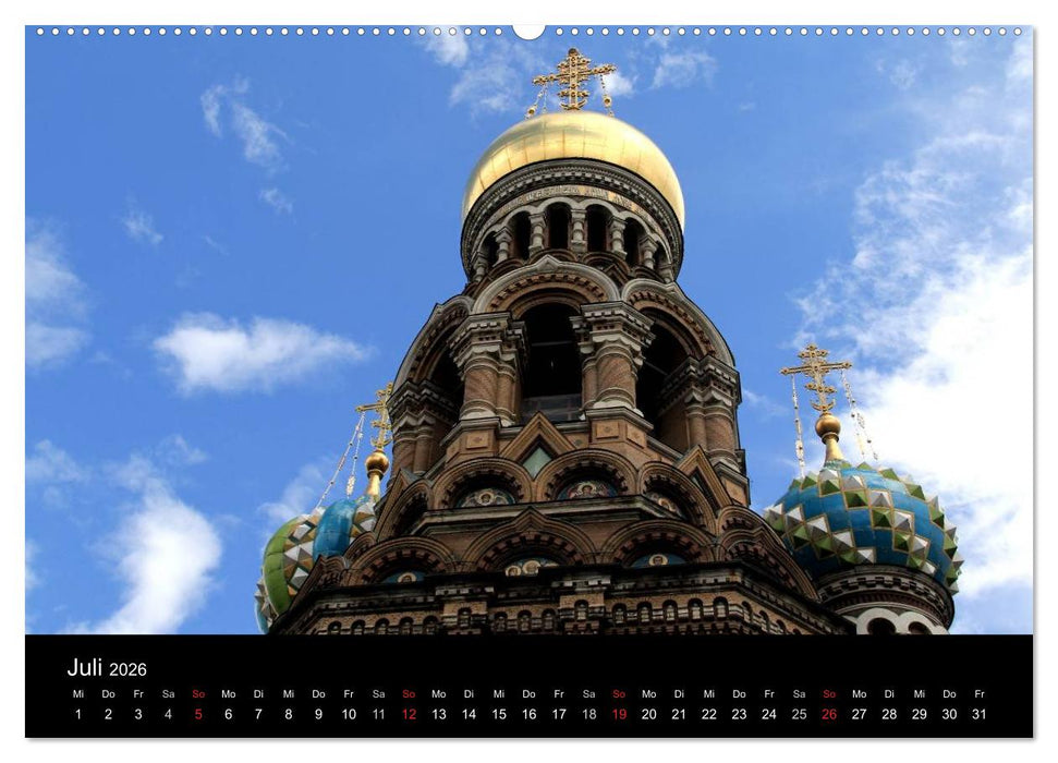 St. Petersburg (CALVENDO Premium Wandkalender 2026)