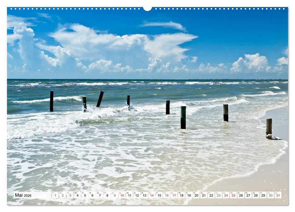 FLORIDA Malerischer Sonnenscheinstaat (CALVENDO Wandkalender 2026)