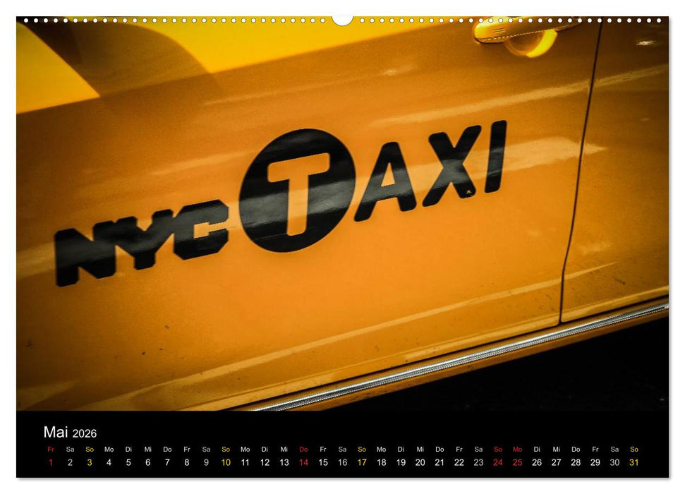 New York Shoots (CALVENDO Premium Wandkalender 2026)