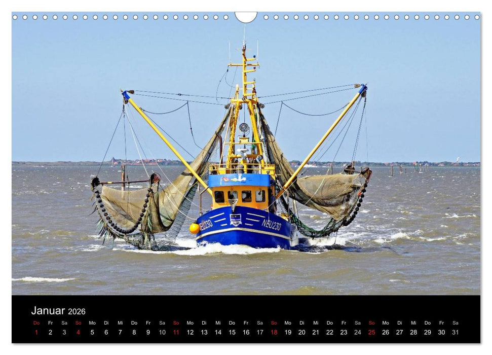 Ostfriesische Inseln (CALVENDO Wandkalender 2026)