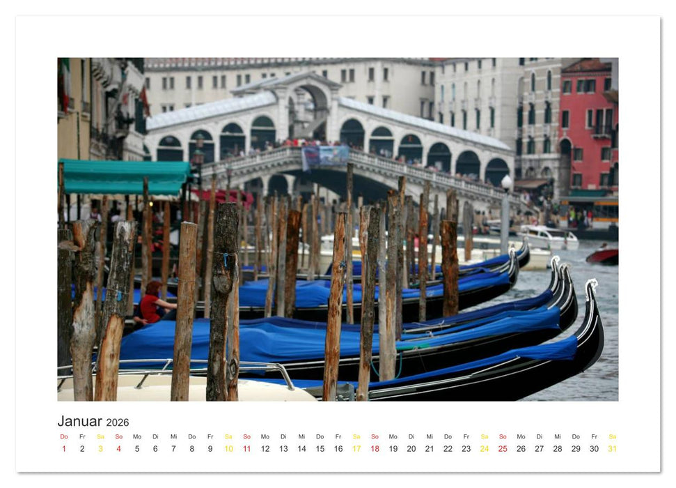 Venedig (CALVENDO Wandkalender 2026)
