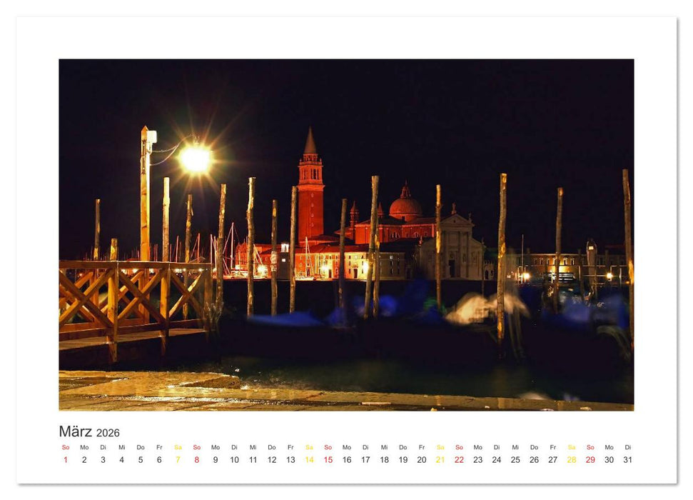 Venedig (CALVENDO Wandkalender 2026)