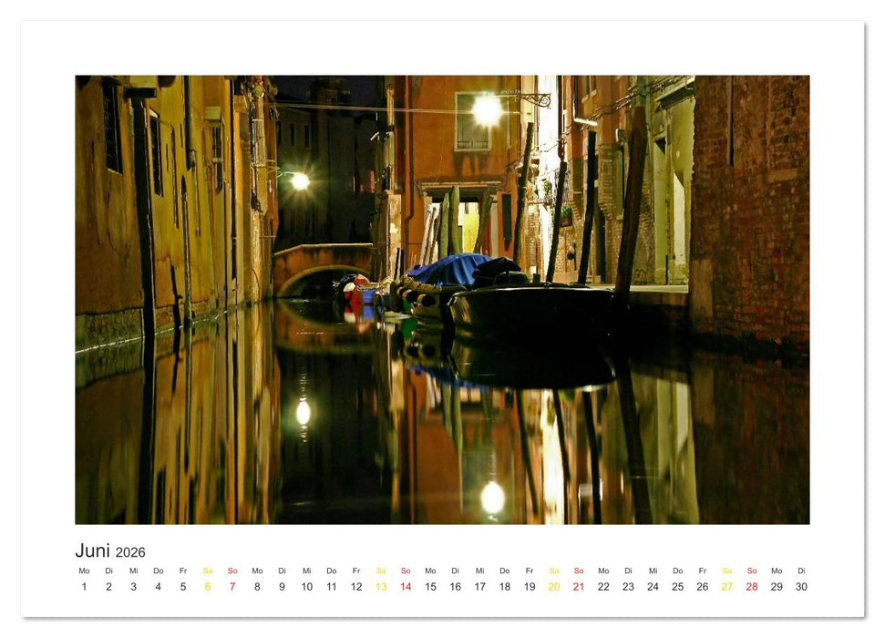 Venedig (CALVENDO Wandkalender 2026)