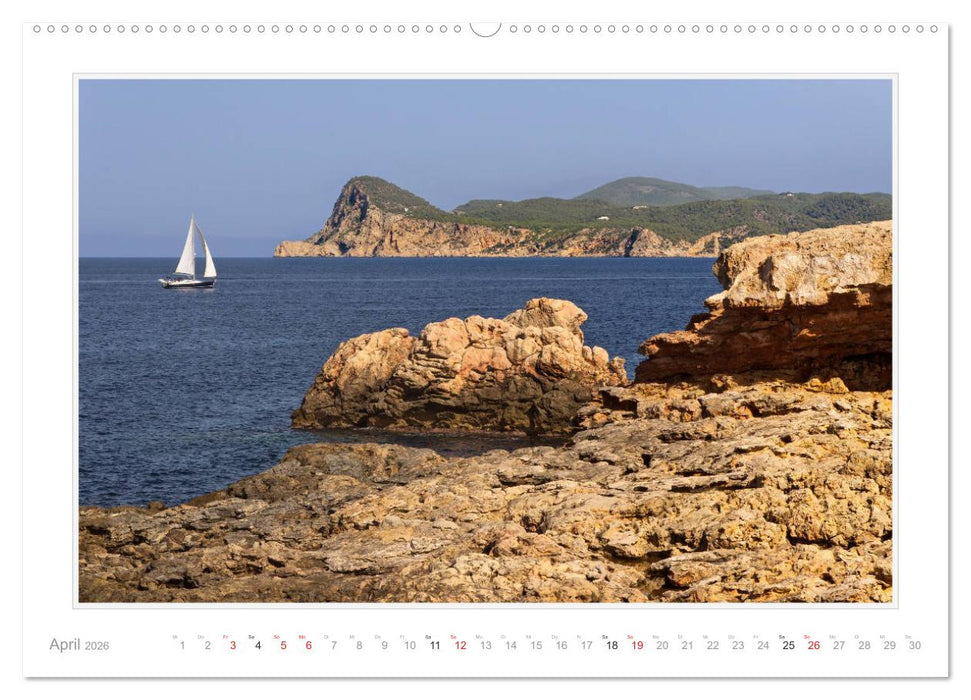 Ibiza und Formentera Impressionen (CALVENDO Wandkalender 2026)