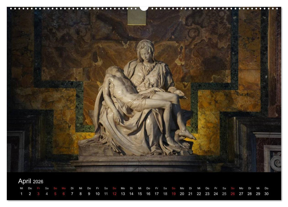 Vade mecum Romam - Geh mit mir nach Rom (CALVENDO Premium Wandkalender 2026)