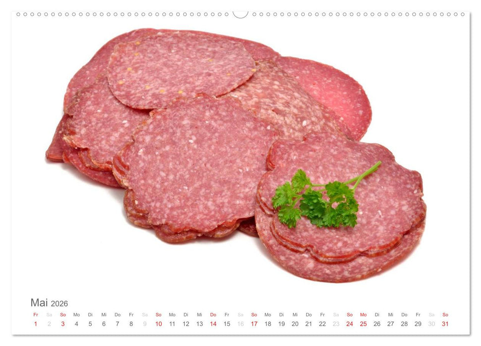 Alles Wurst (CALVENDO Wandkalender 2026)