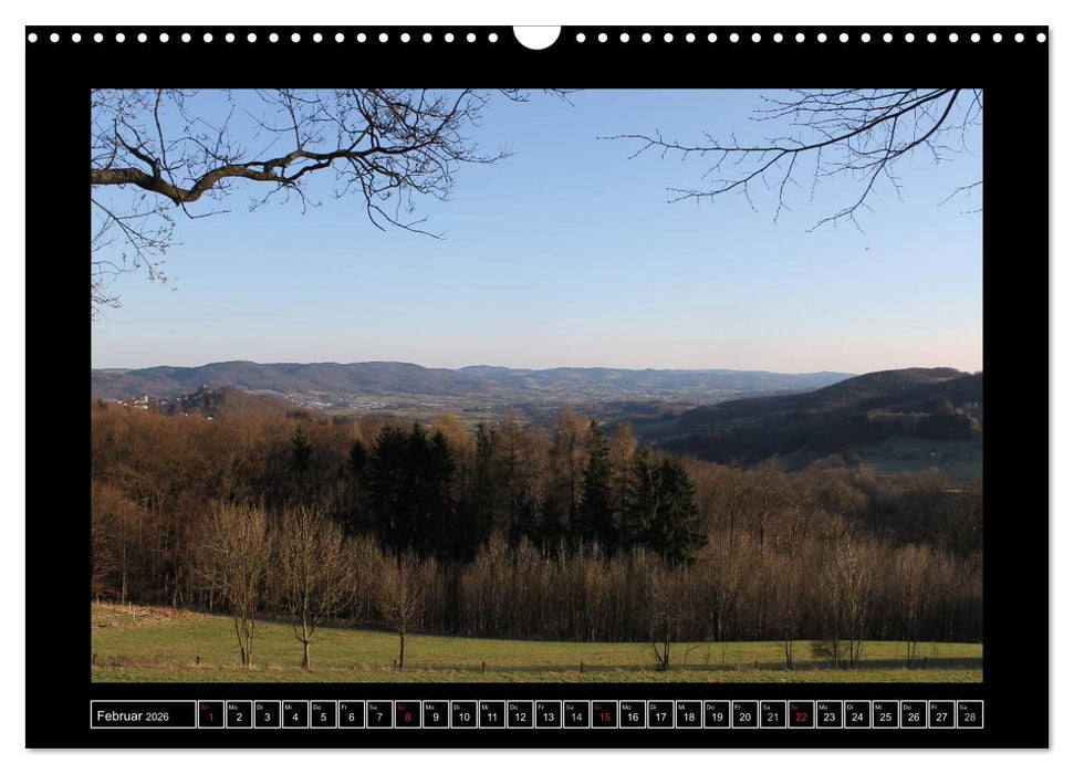 Odenwald - Landschaft sehen (CALVENDO Wandkalender 2026)