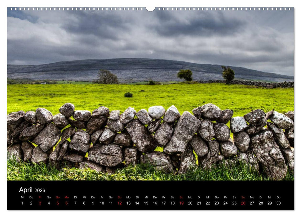 Irlands Westküste (CALVENDO Premium Wandkalender 2026)