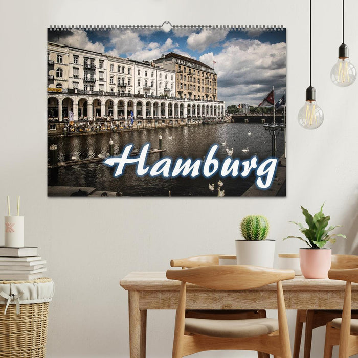 Hamburg (CALVENDO Wandkalender 2026)