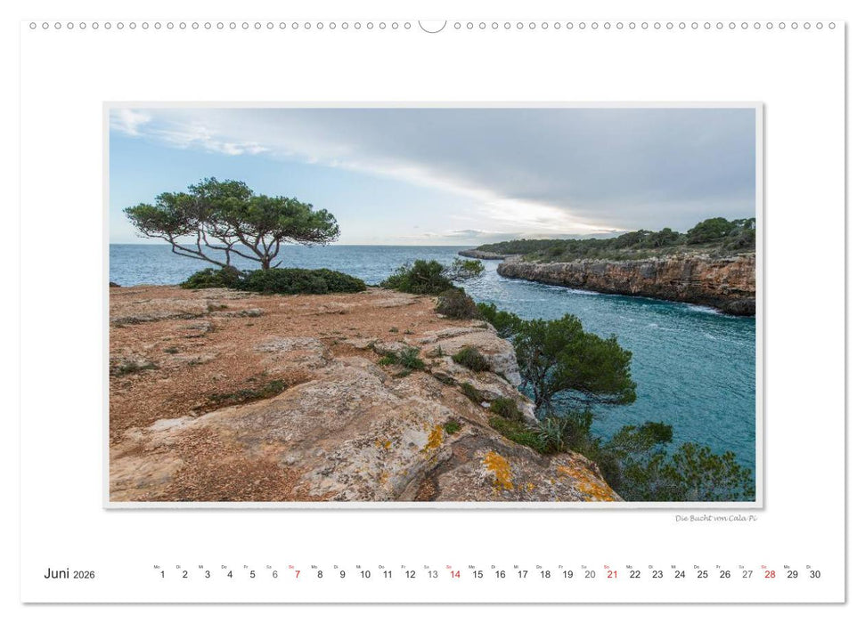 Emotionale Momente: Mallorca - der Süden. (CALVENDO Premium Wandkalender 2026)