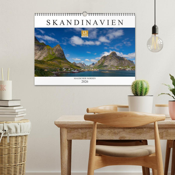 Skandinavien: Magischer Norden (CALVENDO Wandkalender 2026)