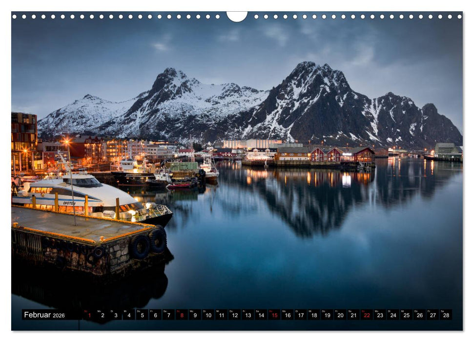 Skandinavien: Magischer Norden (CALVENDO Wandkalender 2026)