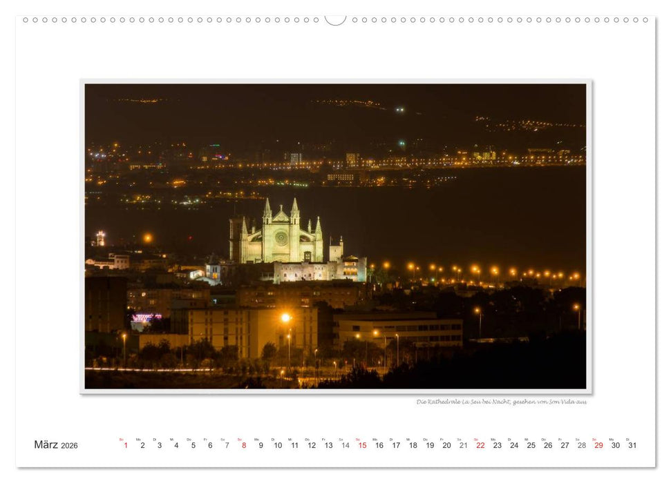 Emotionale Momente: Palma de Mallorca (CALVENDO Premium Wandkalender 2026)