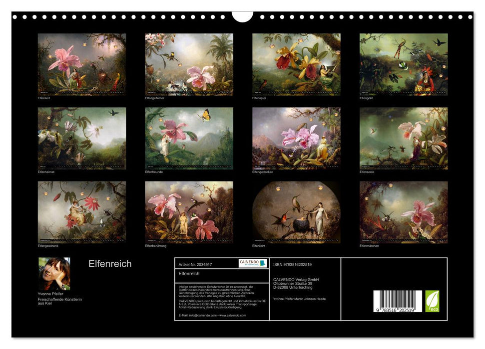 Elfenreich (CALVENDO Wandkalender 2026)
