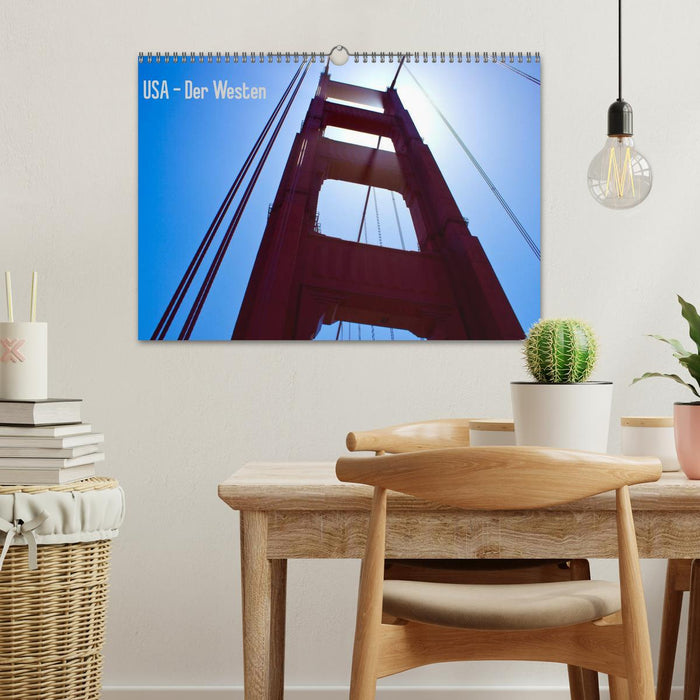 USA - Der Westen (CALVENDO Wandkalender 2026)