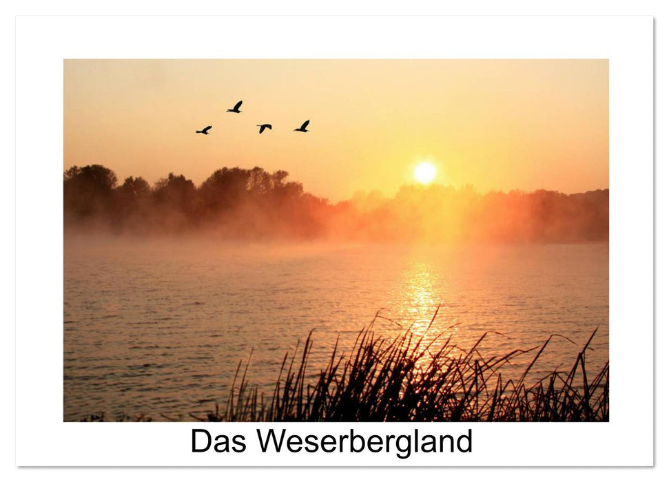 Das Weserbergland (CALVENDO Wandkalender 2026)