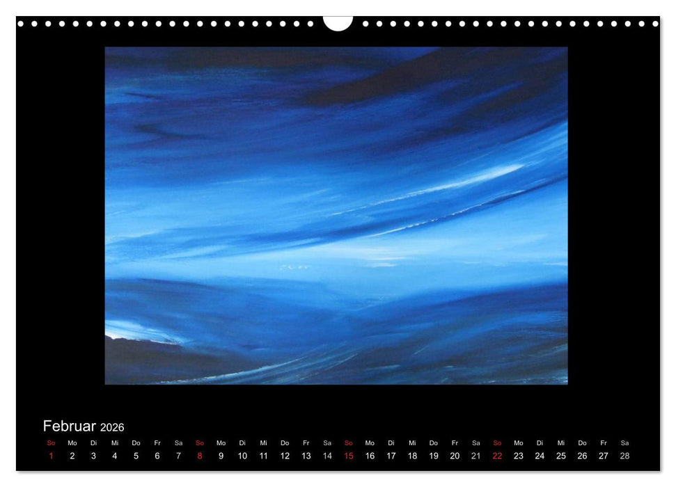 Kunstkalender von Michaela Nagel (CALVENDO Wandkalender 2026)