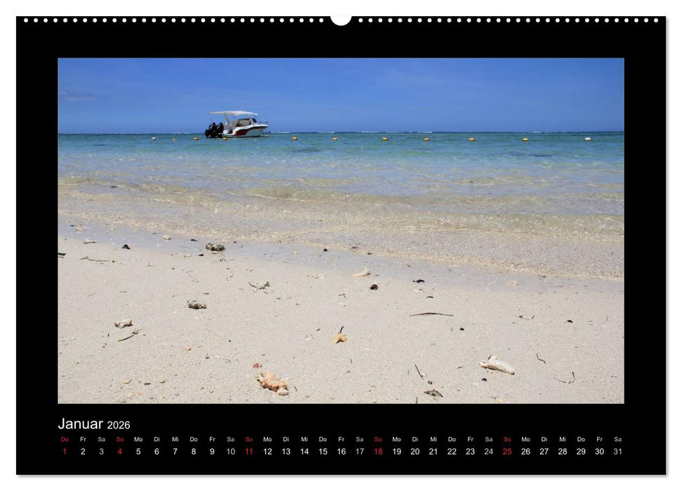 Mauritius - traumhaft und unvergesslich (CALVENDO Premium Wandkalender 2026)