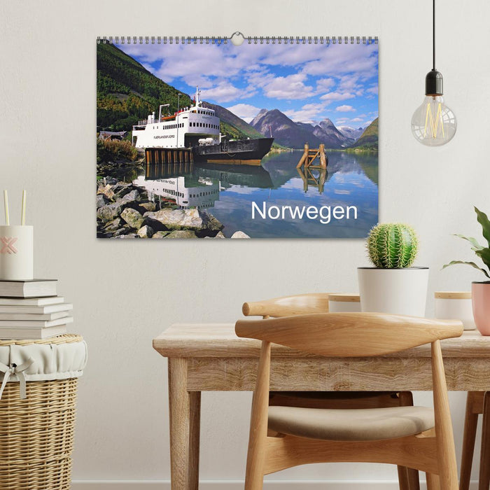 Norwegen (CALVENDO Wandkalender 2026)