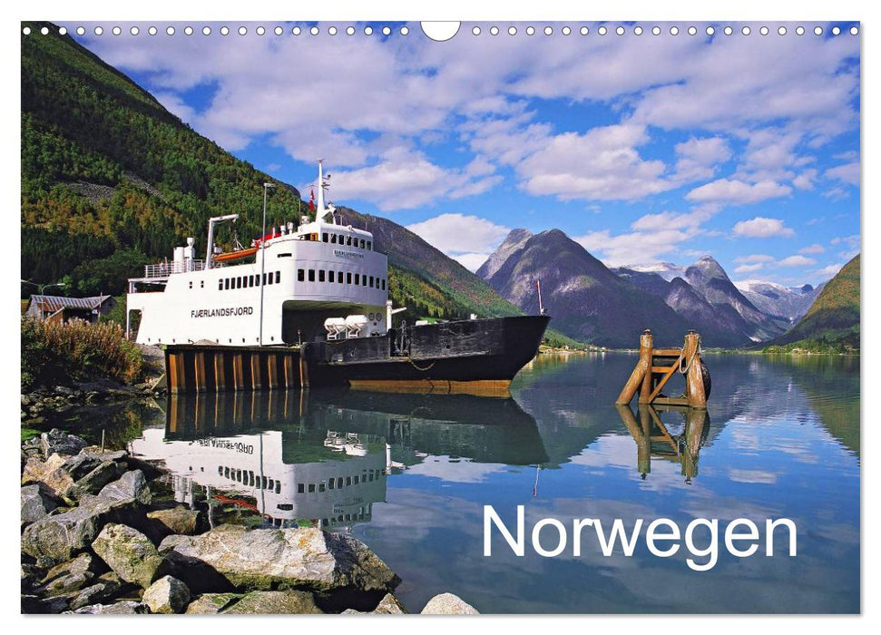Norwegen (CALVENDO Wandkalender 2026)