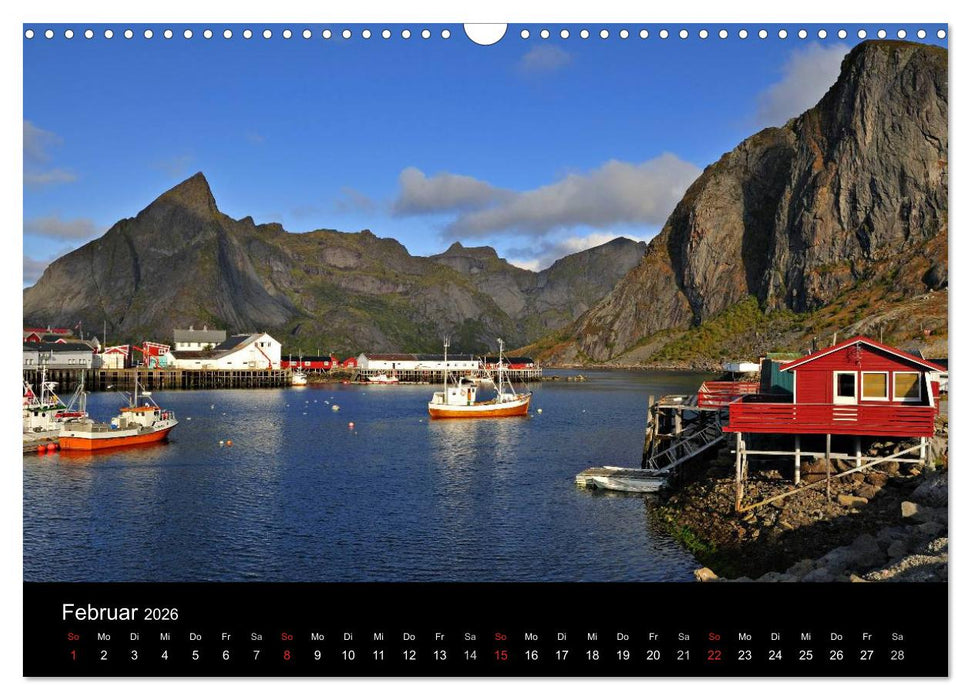 Norwegen (CALVENDO Wandkalender 2026)