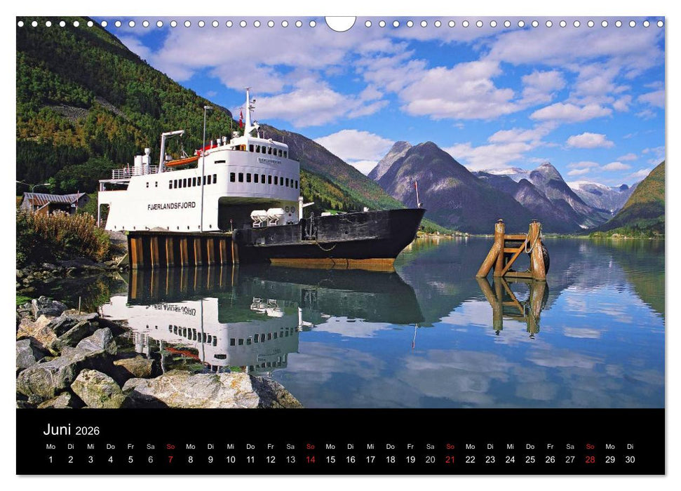 Norwegen (CALVENDO Wandkalender 2026)